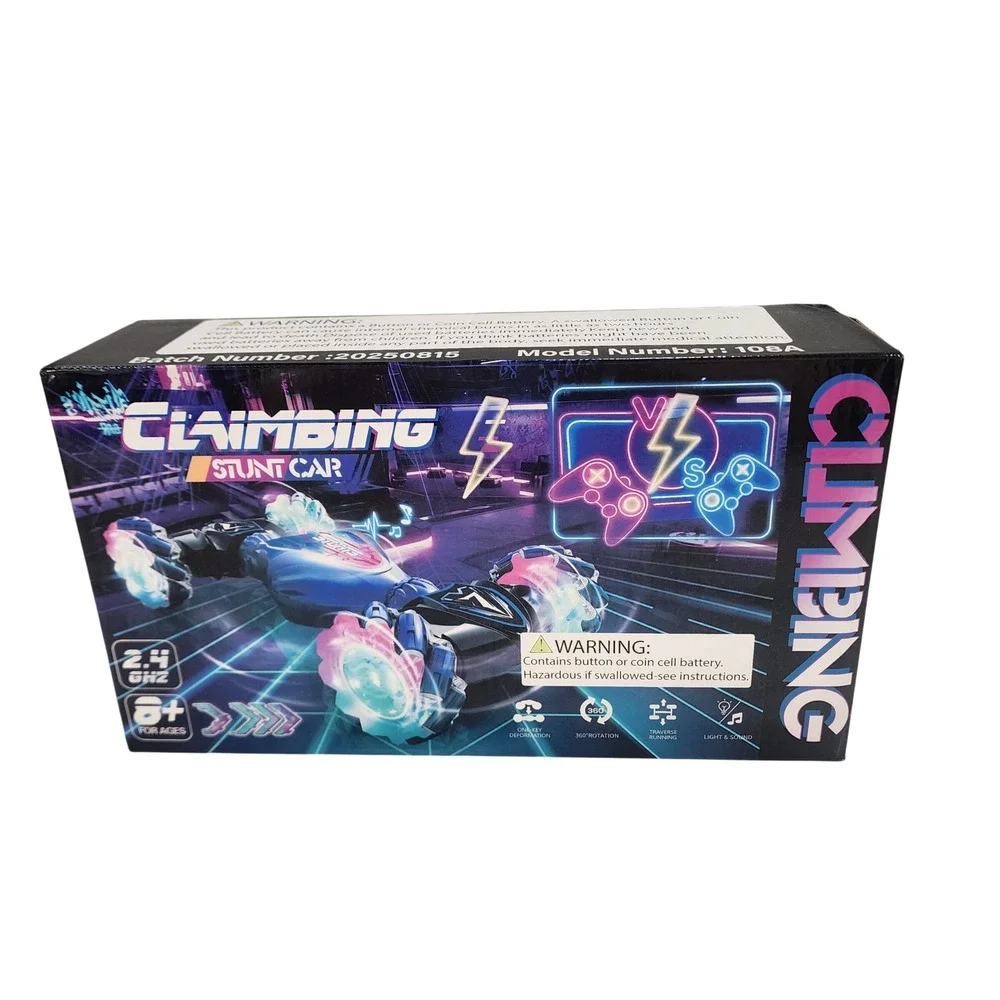 Climbing Stunt Car 108A 2.4GHz RC Gesture Sensing Remote Control Toy Blue